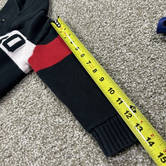 Polo Ralph Lauren Shawl Collar Sweater Spell out Kids Size 5 - Picture 12 of 12